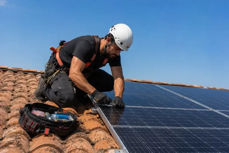 Maintenance et monitoring de panneaux solaires à Blaison-Saint-Sulpice