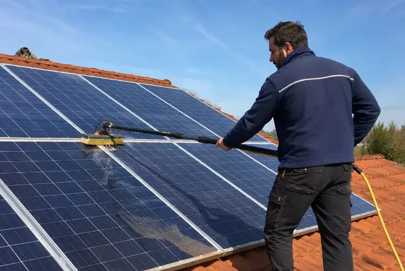 Nettoyage et entretien de panneaux solaires à Blaison-Saint-Sulpice